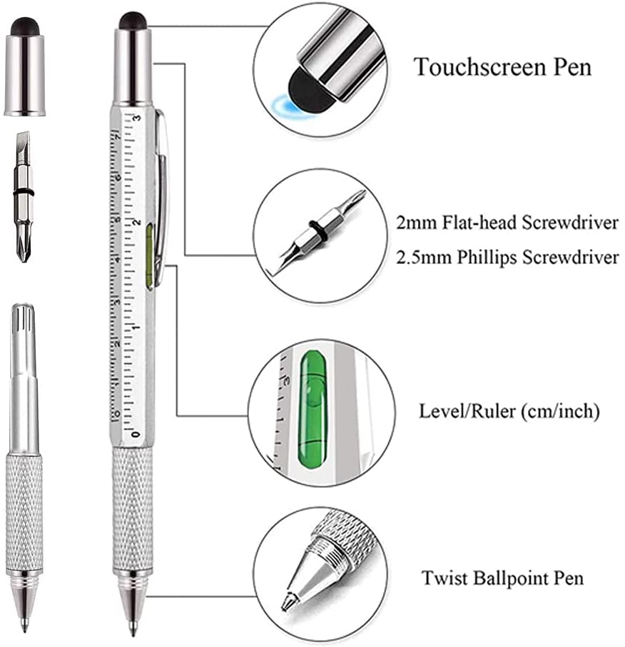 7 In 1 Multifunction Ballpoint - огляд і ціна Office Technician