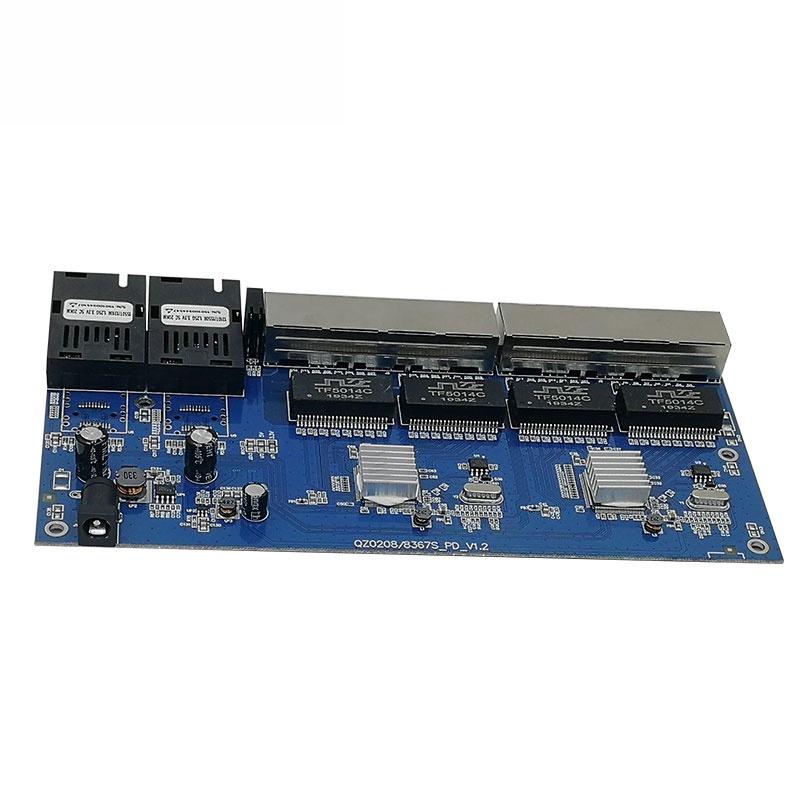 Reverse PoE Switch 8 RJ45 2 SC - огляд і ціна Power Over Ethernet